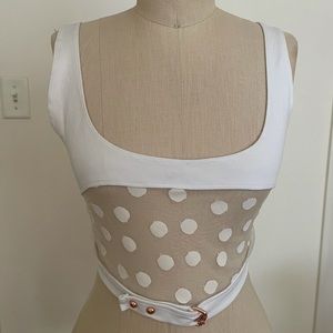 For Love & Lemons Polka Dot Tank